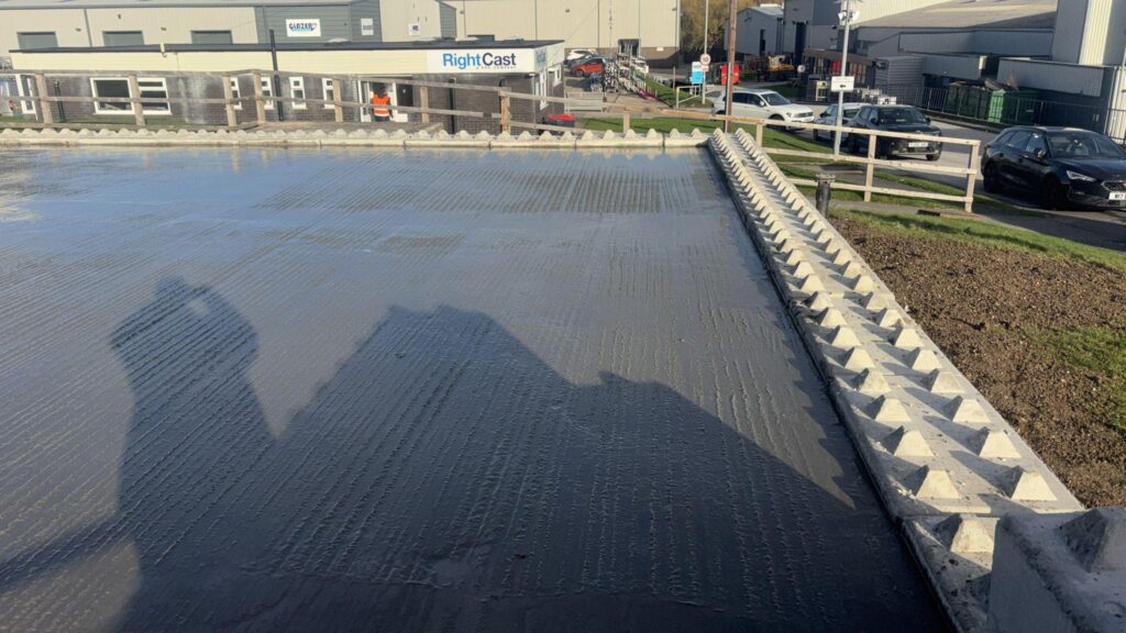 car park concreted
